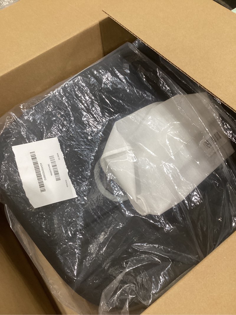 Condition photo showing New/Like New for Concave U Surface Donut Pillow for Tailbone Pain Cradle Tailbone Reducing Pressure on Pelvis- Hemorrhoid Pillow for Office, Car, Home Seat- Black/Gray