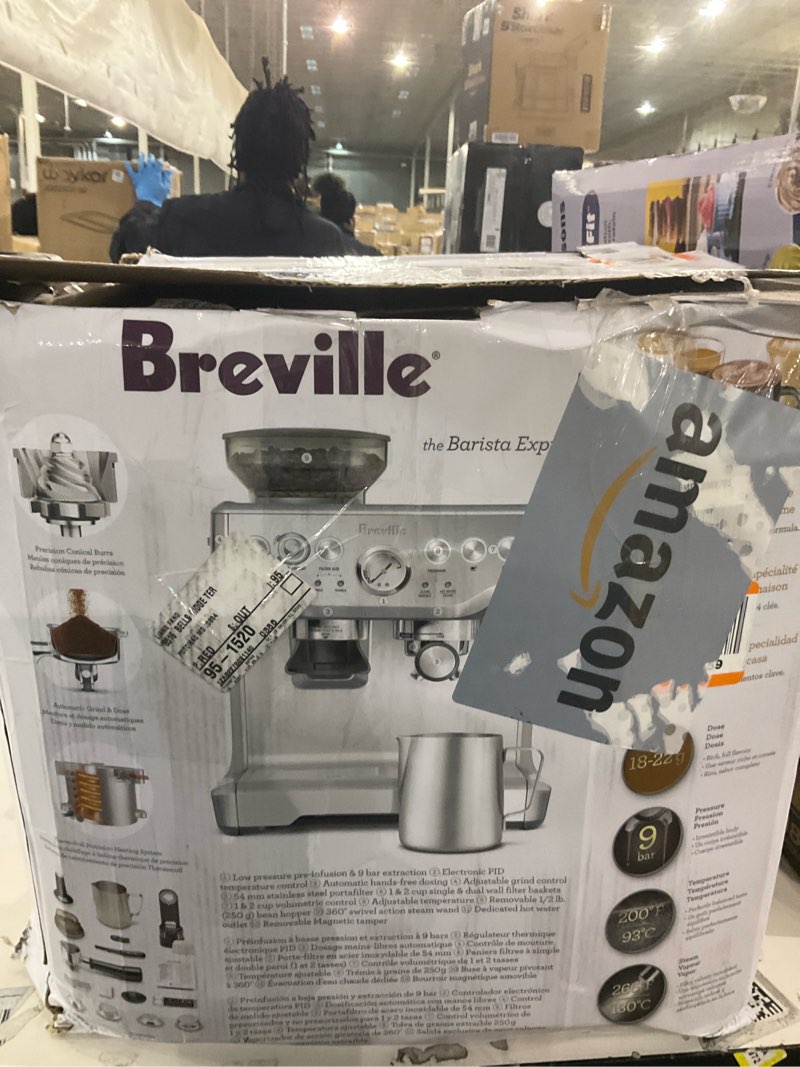 Condition photo showing New/Like New for Breville 15 Bar  Espresso & Coffee Machine