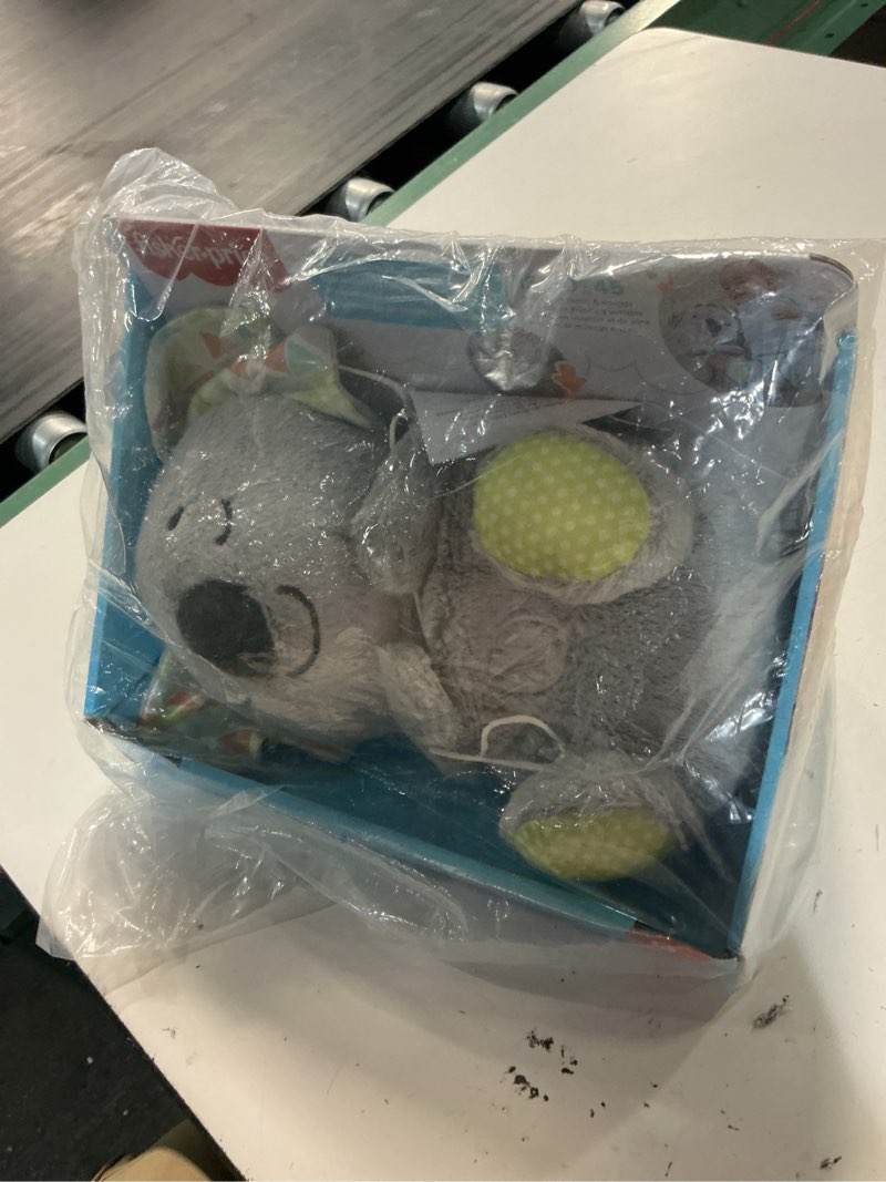 Condition photo showing Good Condition for fisher-price baby toy soothe 'n snuggle koala plush sound machine with customizable music lights & breathing motion for newborns 0+ months koala soother