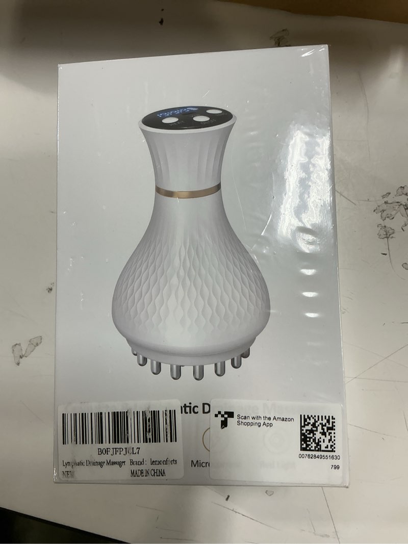 Condition photo showing New/Like New for Lymphatic Drainage Massager – Portable Cellulite Massage Tool with 19 Intensity Levels for Relaxing Neck, Legs, Arms & Belly