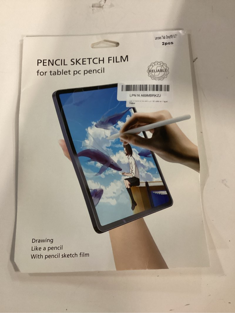 Condition photo showing New/Like New for CUFEREDU 2PCS Soft PET Matte Paper Feel Screen Protector for Lenovo Tab One / K9 8.7" Anti-Glare Mat