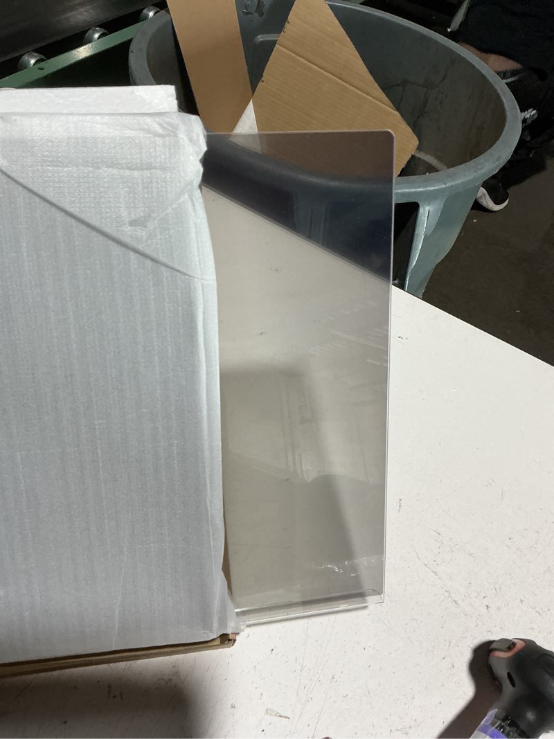 Condition photo showing Good Condition for hanging computer privacy screen protector shield compatible for 23/24 inch widescreen desktop monitor -anti glare & blue light filter-hanging design for easy on/off