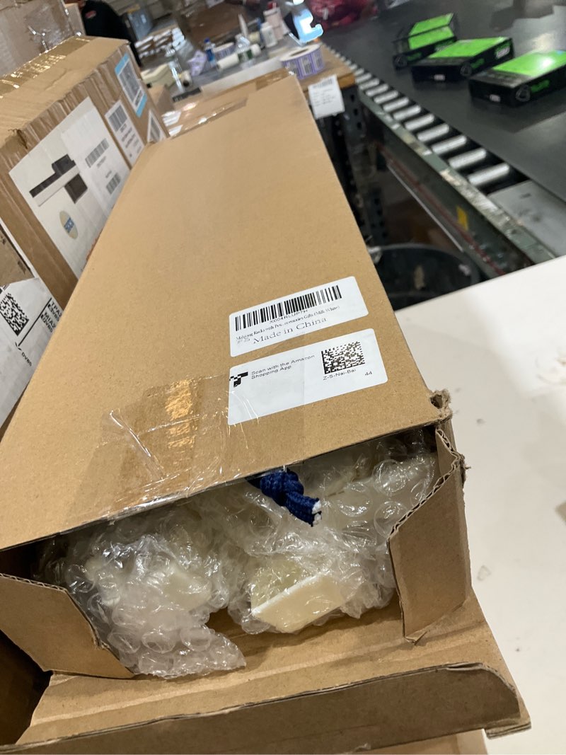 Condition photo showing As Is for zaoune mahjong racks with pushers, 4 mah jongg clear acrylic american all-in-one tile rack & pusher accessories gifts (milk white)