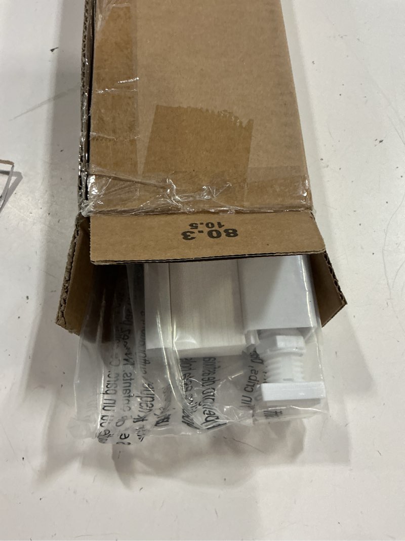 Condition photo showing New/Like New for lazblinds cordless cellular shades, no tools no drill light filtering honeycomb shades pleated blinds for windows, 32'' w x 64'' h, white light filtering-white 32'' w x 64'' h