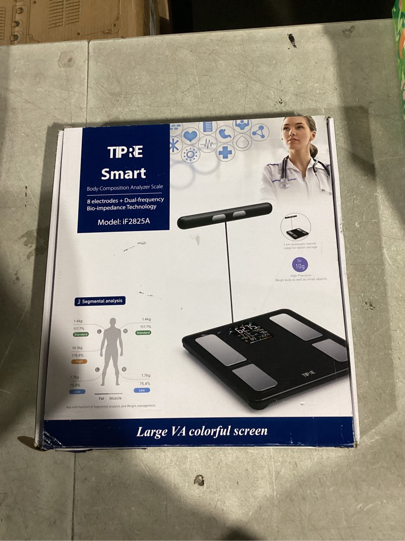 Condition photo showing Good Condition for Smart Scale for Body Weight 8-Electrode Digital Weight Scale for Body Fat Bathroom Scale with BMI Full Body Composition Analysis with Bluetooth Health Monitor for Weight Loss, 400lb