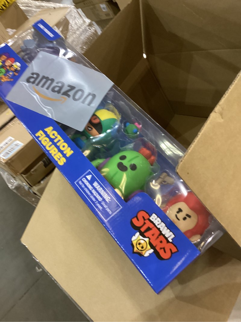 P.M.I. Brawl Stars Action Figures | All Five 4.5-Inch-Tall Collectibles | Brawl Stars Toys and Playa