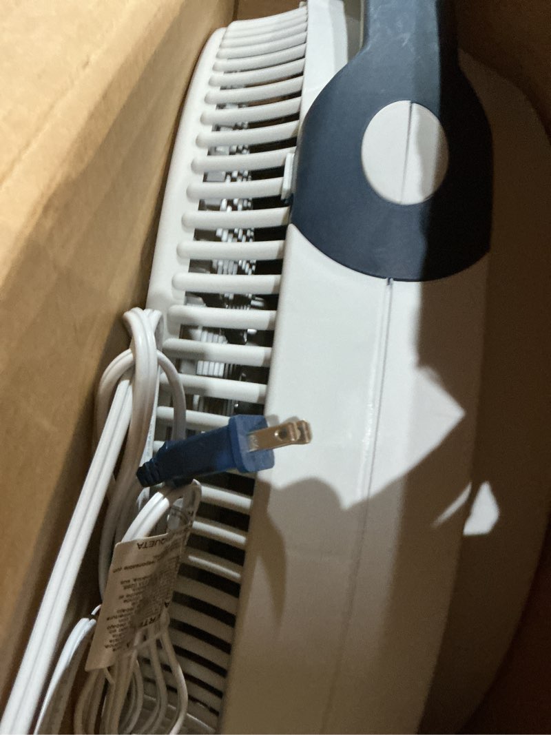 Condition photo showing Good Condition for lasko wind machine fan, air circulator fan with 3 speeds, 20" model 3300, gray
