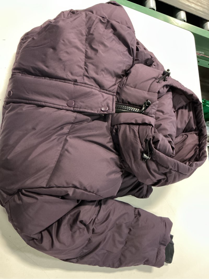 Condition photo showing Good Condition for responsible down puffer jacket, s, deep orchid purple