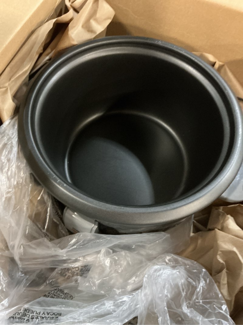 Condition photo showing Good Condition for Proctor Silex Rice Cooker & Food Steamer, 30 Cups Cooked (15 Cups Uncooked), Includes Steam and Rinsing Basket, Black (37555) 30 Cups Cooked, 15 Cups Uncooked Black