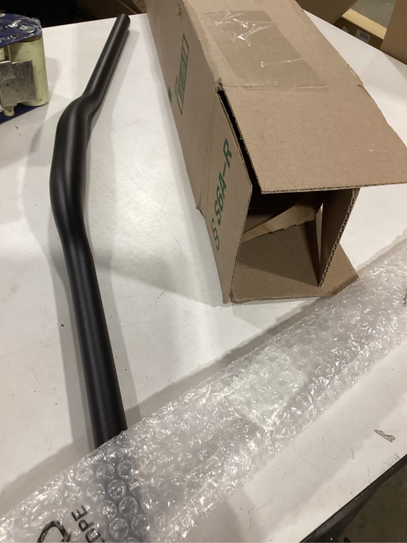 Condition photo showing Good Condition for wake bicycle handlebars 31.8 mm mountain bike handlebar 720mm/780mm aluminium alloy mtb handlebar bicycle riser bars extra long bicycle handlebars for downhill cycling racing black 780 mm