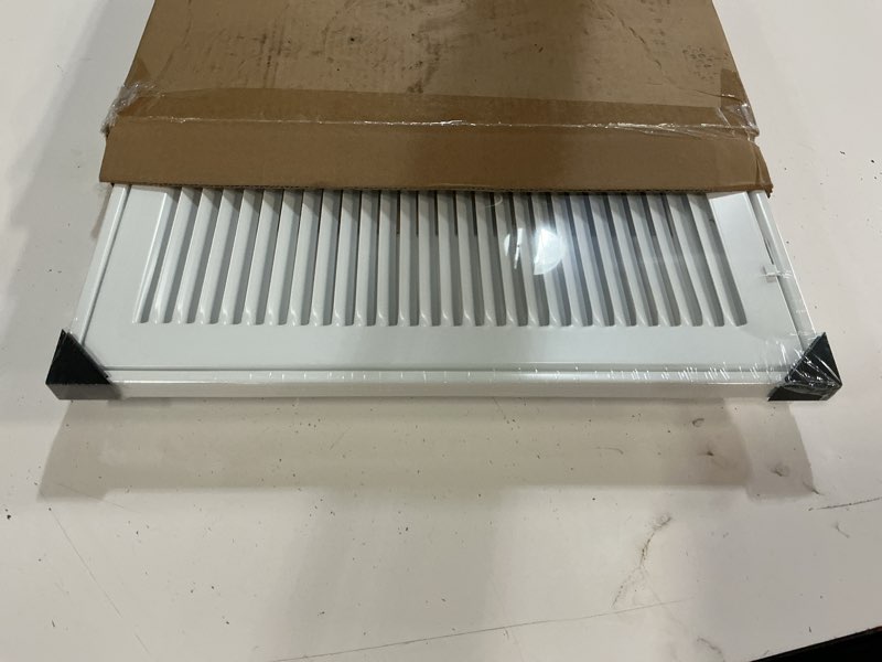 Condition photo showing New/Like New for return air grille 14x14,air return vent cover for ceiling and wall,steel hvac a/c vent cover grill fits duct opening 14"w x 14"h,holds 1" thick ac filter for 14''w×14''h-duct opening