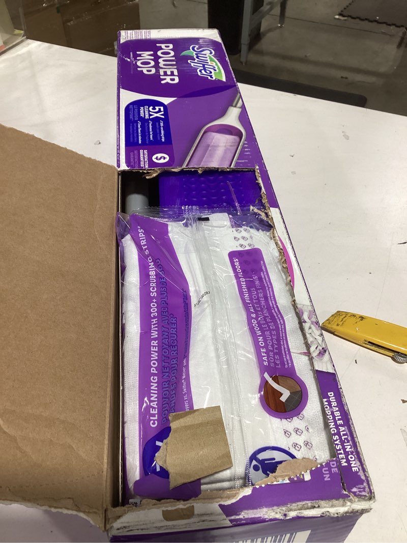 Condition photo showing Good Condition for Swiffer Power Mop Multi-Surface Kit for Floor Cleaning  Fresh Scent