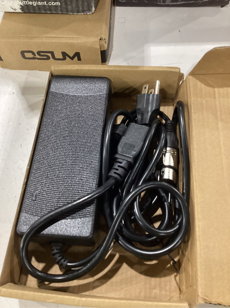 Condition photo showing Good Condition for professional 4-pin xlr power supply cable for panasonic, canon, blackmagic, venice cameras, 16v 4 pin power supply
