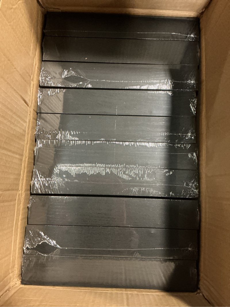 Condition photo showing New/Like New for Geetery 10 Pack Shadow Box Frame 10 x 10 Inch Wood Frame Memory Display Case Bulk Shadow Boxes for Photo Flowers Memorabilia Wedding Bouquets Graduation Gift Pins Tickets Wall Awards Shell Decor