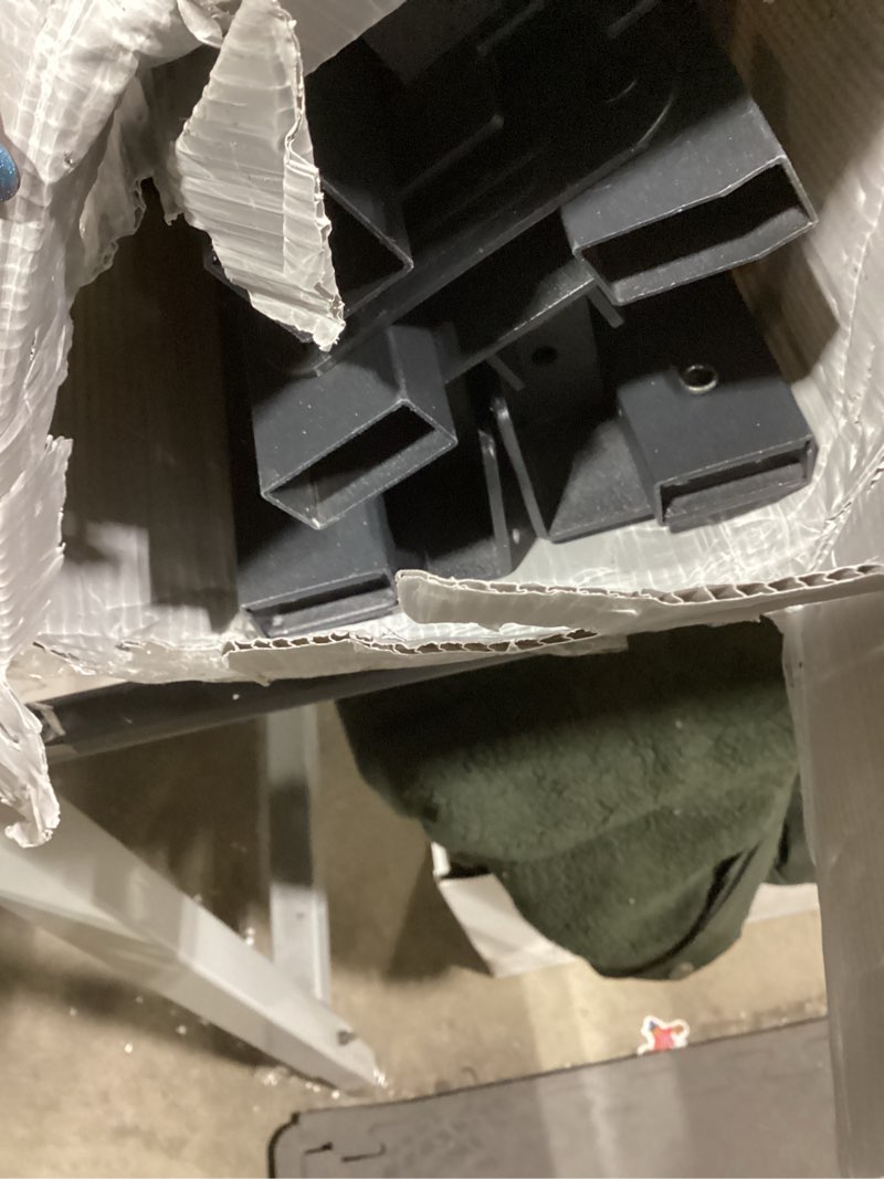 NEW JETO Metal Bed Frame,Queen Size Bed Frame with Storage Space,Heavy Duty Sturdy Mattress Foundati