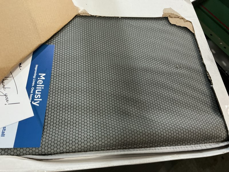 Condition photo showing Good Condition for meliusly low profile bunkie board full size (54x75) - non-slip breathable bed support board for slatted bed frame, anti-sag under bed support, noise minimizing moisture resistant bed board full (54x75'')