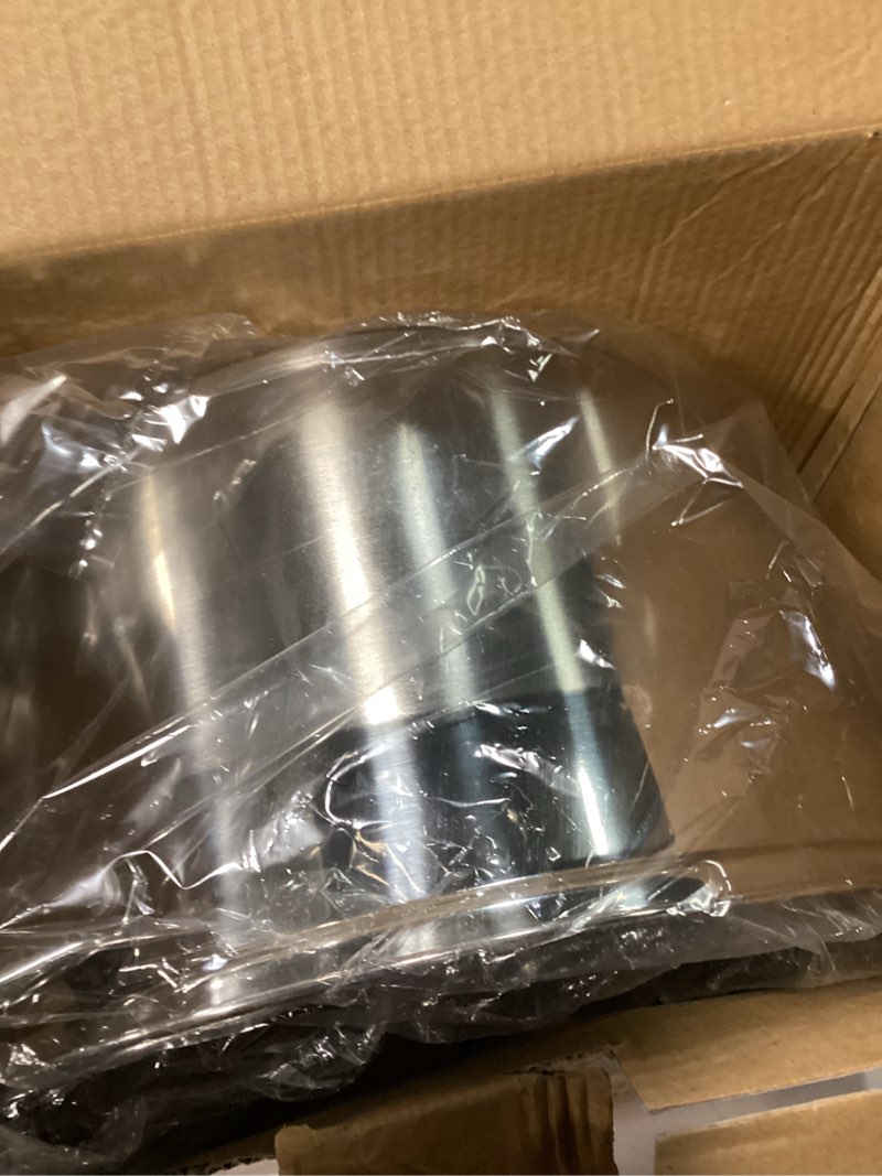 Condition photo showing Good Condition for kirecoo stainless steel stock pot - 8 quart heavy duty induction cooking pot with visible lid for pasta, soup, spaghetti, nonstick thick bottom big stockpot, deep cookware for canning, boiling, simmer 8 qt