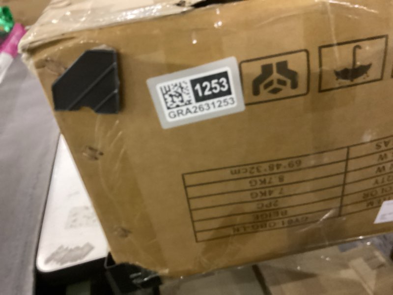 Kitchen Dining Chairs Set of 2 Modern Upholstered Leather Dining Room Chair with Metal Legs, Original/Beige 2 18 Inch Beige