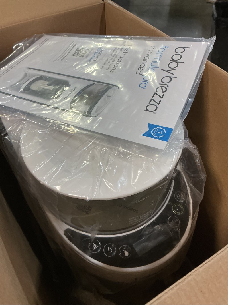 Condition photo showing Good Condition for Baby Brezza New and Improved Formula Pro Advanced Formula Dispenser Machine - Automatically Mix a Warm Formula Bottle Instantly - Easily Make Bottle with Automatic Powder Blending, White