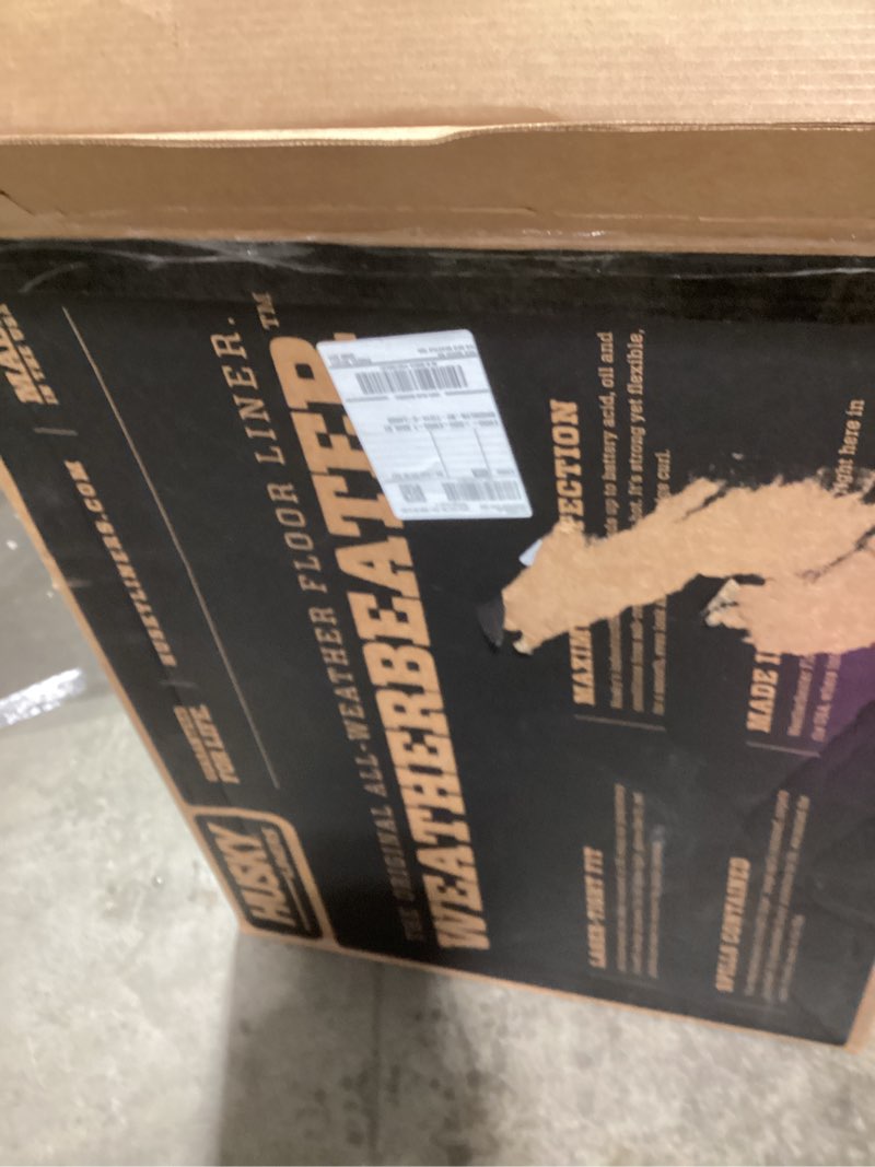 Condition photo showing New/Like New for Husky Liners Weatherbeater Floor Mats | Fits 2018-2024 Ford Epedition Max; Navigator L Reserve/Select | 3rd Row, 1-pc Black - 14311