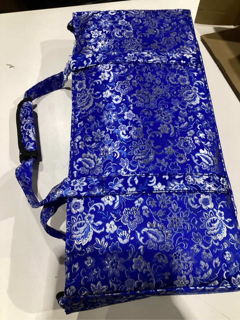 Condition photo showing Good Condition for American Mahjong Game Set, 166 White Tiles, Dark Blue Bag with Entire Accessories, 4 All-in-One Rack/Pushers, Mahjong Tiles Set
