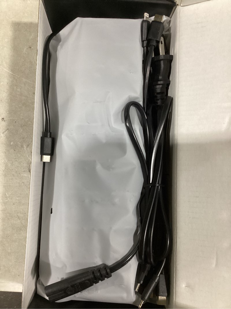 Condition photo showing Good Condition for 510w fast charging station for multiple devices, 10 port usb c charger station with flame-retardant material & 8 cables for iphone, android, ipad, tablets, family office desk charging dock organizer black