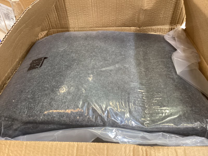 Condition photo showing Good Condition for non-slip rug pads 8 x 10 ft, 100% waterproof extra large area rugs non skid rug pad for all floors and finishes durable hardwood floor protective felt keeps rugs in place, safe and secure 8' x 10' (rectangular) 1/8" thick