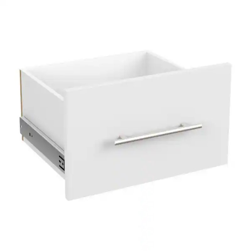 White Modern Drawer Kit for 17 in. W Style+ Tower