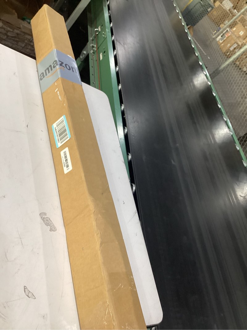 Condition photo showing Good Condition for aosky blackout roller shades cordless blinds for windows, free-stop shades with valance, thermal insulated fabric, uv protection, natural woven blinds for home and office (34.5" w x 64" h, black) black 34.5"w x 64"h