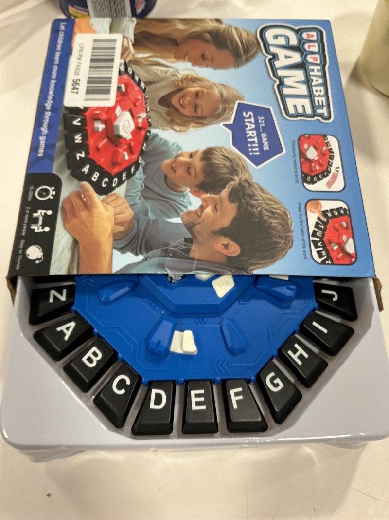 Condition photo showing New/Like New for Word Game Family Board Games with Display Timer and 2 Modes, The Fast-Paced 24 Letters Pressing Games, Learning Word Game for Kids & Adults, 2-8 Players, 15-20 Minute Play Time