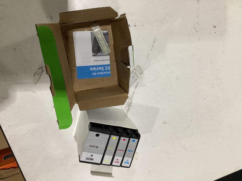 Condition photo showing Good Condition for 962xl ink cartridges for officejet pro 9010 9020 9015 9018 9025 compatible for hp 962xl ink cartridges combo pack 962 ink replacement for office jet pro 9015 9010 9020 9018 9025 9012 printer (4-pack)