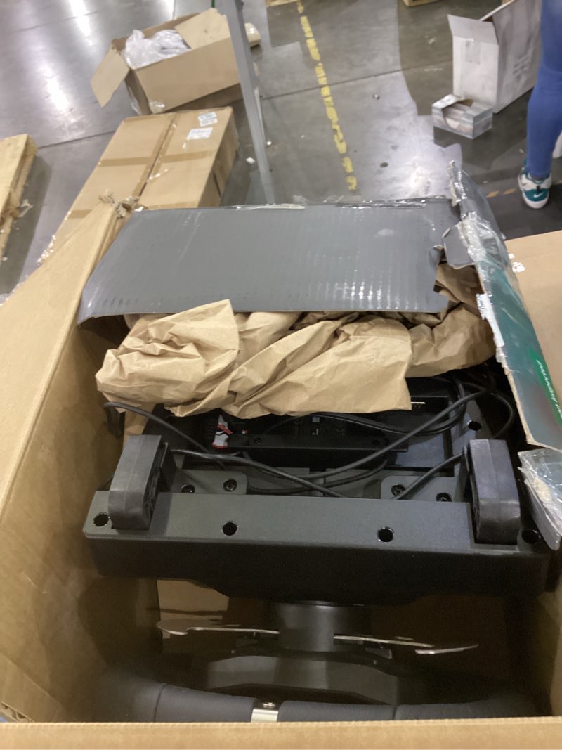 Condition photo showing As Is for Logitech G920 Driving Force Racing Wheel and Floor Pedals, Real Force Feedback, Stainless Steel Paddle Shifters, Leather Steering Wheel Cover for Xbox Series X|S, Xbox One, PC, Mac - Black Wheel Kit - Black