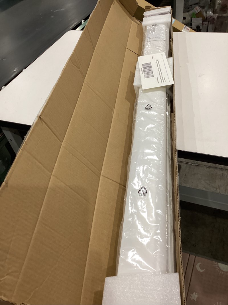 Condition photo showing Good Condition for grandekor no-drill no tools motorized blinds with remote | 48x72 white electric blackout smart roller shade/app/voice control-for home office, living room blackout-white 48"w x 72"h