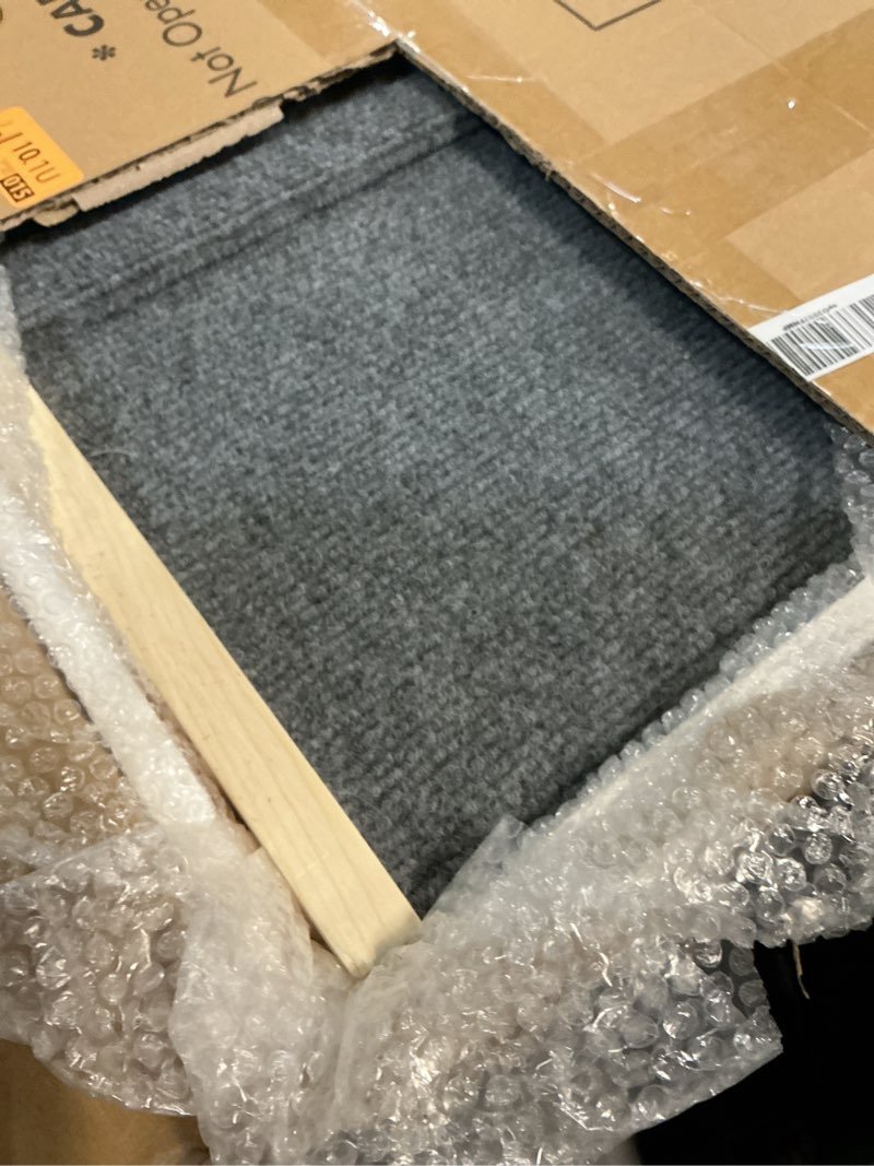 Condition photo showing New/Like New for dog ramp for bed & couch - extra 51.2" long adjustable height 9.5" to 24" wooden non-slip pet ramp, portable foldable doggie car ramp for small medium large dogs, 200 lbs load