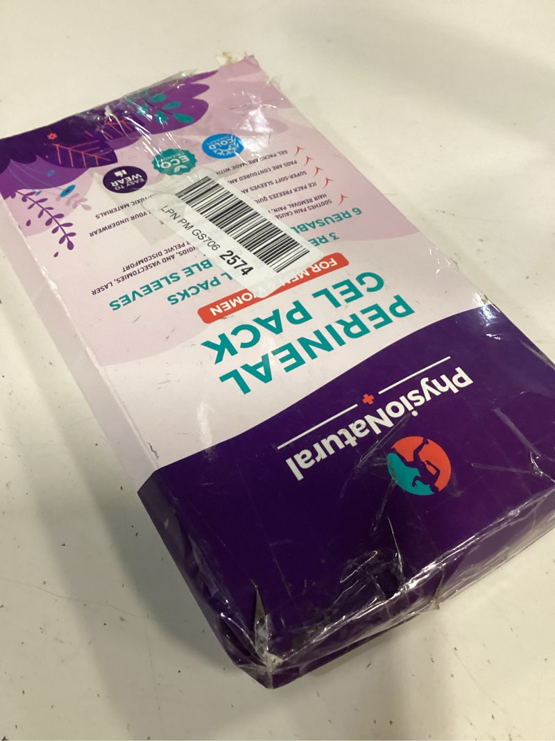 Condition photo showing New/Like New for reusable perineal ice packs with washable sleeves – for hemorrhoids, postpartum vaginal pain, and groin discomfort