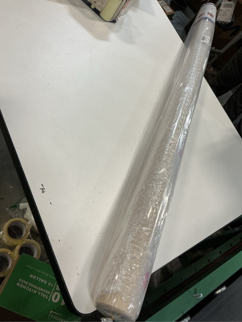 Condition photo showing New/Like New for Table Protector for Dining Room - Can Be Used On Both Sides Waterproof and Easy to Clean Good Flatness Used for Dining Table(Off White+Light Gray 54x54) Off White+light Gray 54×54inch