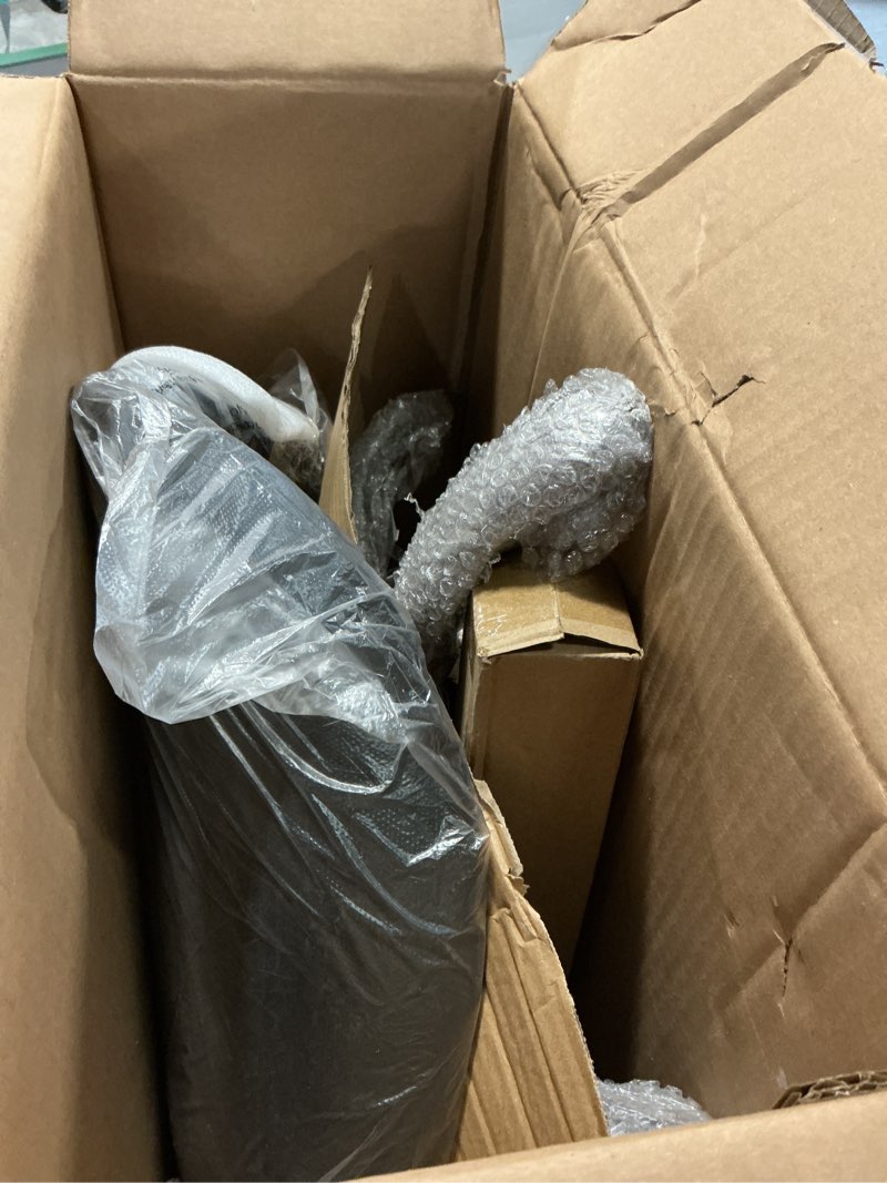 Condition photo showing Good Condition for KKTONER Rolling Saddle Stool PU Leather Swivel Adjustable Rolling Stool with Wheels Salon Chair Black