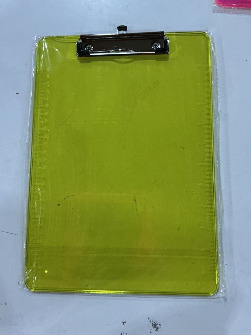 Yellow Clipboard