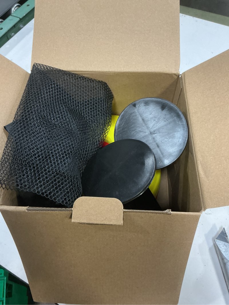 Condition photo showing Good Condition for bianyc 25/50/100 pcs pro disc cones - training cones agility soccer cones with carry bag for training, soccer, football, basketball,kids and other sports and games(5 colors) c-100pcs