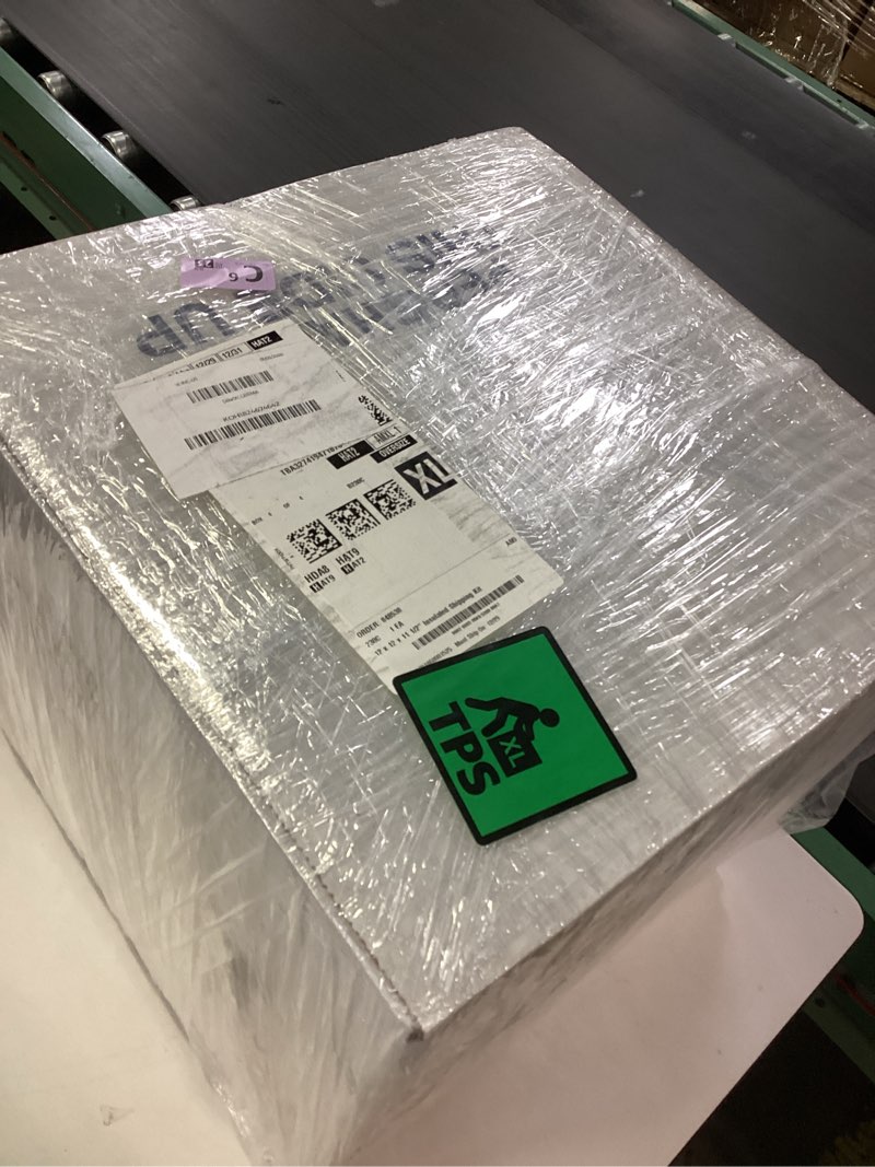 Condition photo showing New/Like New for Box USA B230C Insulated Shipping Kits, 12" x 12" x 11 1/2", White (Pack of 1)