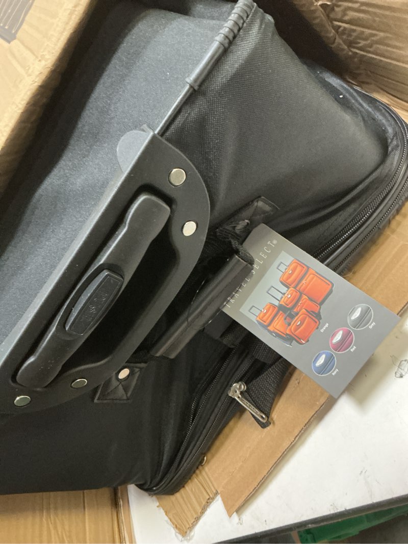 Condition photo showing Good Condition for travel select amsterdam softside expandable luggage with rolling wheels, navy, 29-inch large 29-inch large navy
