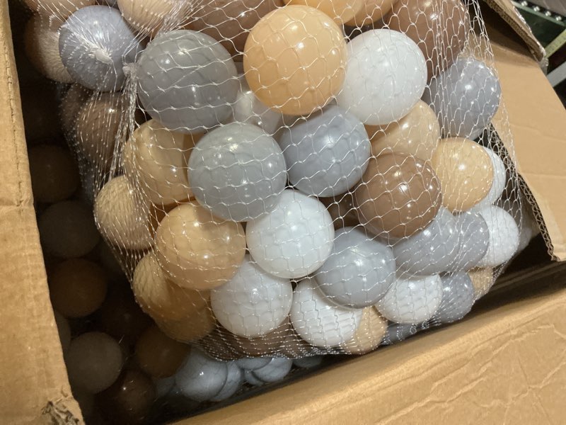 GOGOSO Balls for Ball Pit - Plastic Ball for Toddlers 1-3, Baby Kids Ball Pool Decoration 50 100 200