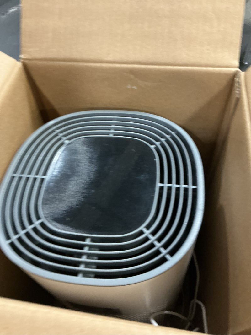 Condition photo showing As Is for Clorox Medium Room True HEPA Filter Air Purifier 11030 White: Energy Star Certified, 100-300 sq. ft., 6 Settings