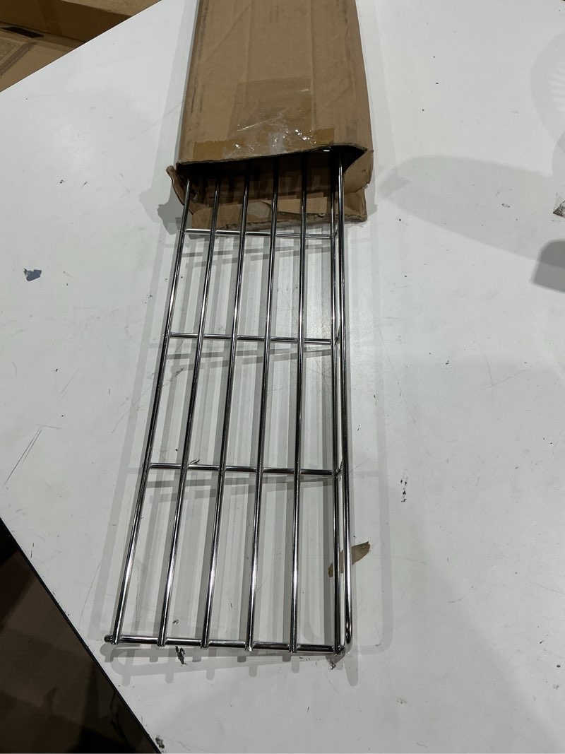 Condition photo showing Good Condition for uniflasy stainless steel grill warming rack for weber genesis ii 300 series gas grills, genesis ii e-310/e-315, ii e-330/e-335, ii s-310/s-335 grill parts, replacement parts for weber 66044, 25 inch for weber genesis ii 300 series grills