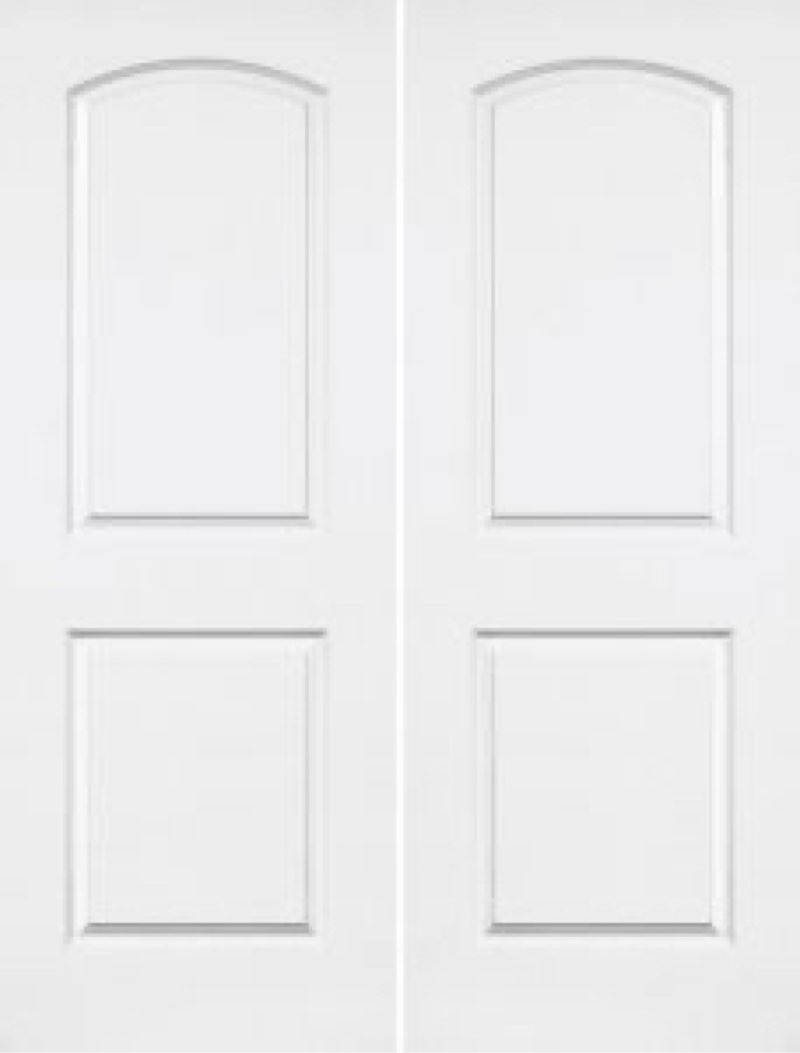 Door panels 48 inch white 