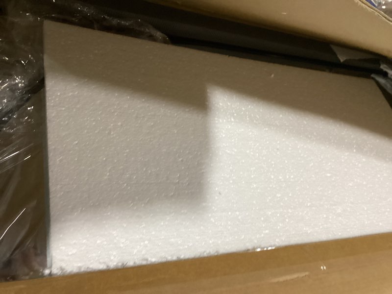 Condition photo showing Good Condition for GLSLAND 24x36 inch Arch Bathroom Mirror - Arched Bathroom Mirror/Wall Mounted Vanity Mirror - Arch Metal Frame Wall Mirror for Bathroom Bedroom Living Room, Black Black 24"x36"