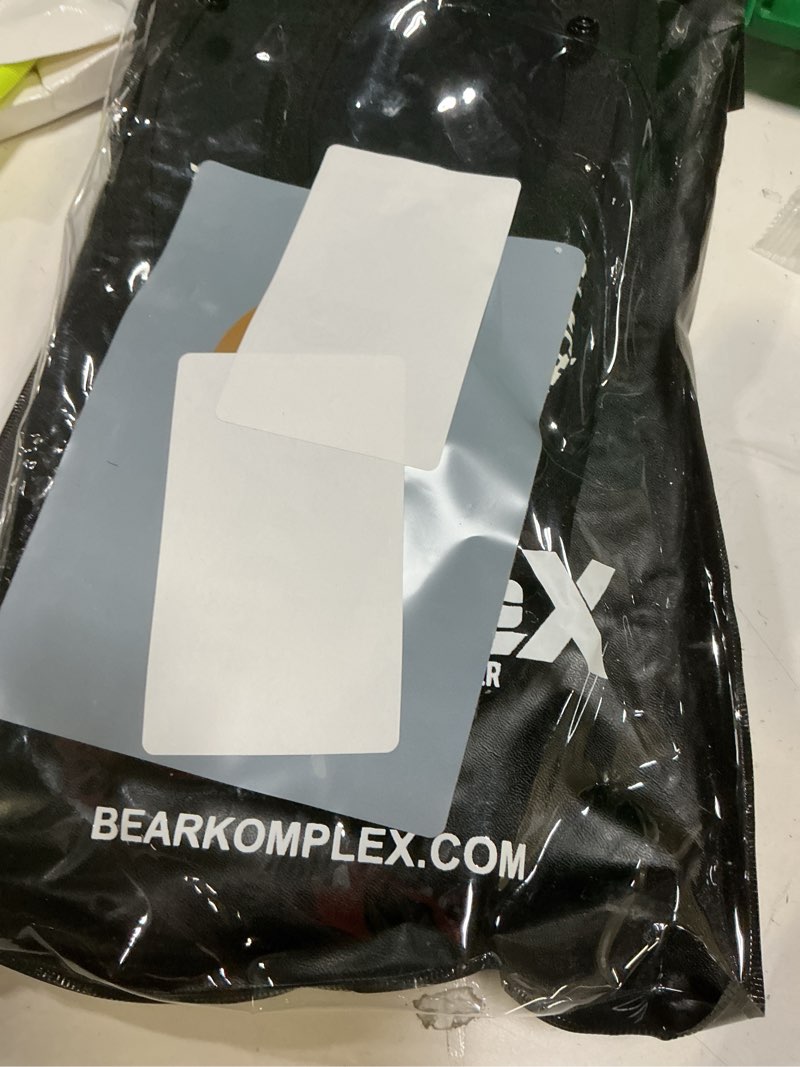 Condition photo showing Good Condition for bear komplex knee sleeves for men & women - 5mm/7mm compression & heat retention neoprene compression knee brace for weightlifting, squats & powerlifting 5mm - medium 11.5"-13.5" black