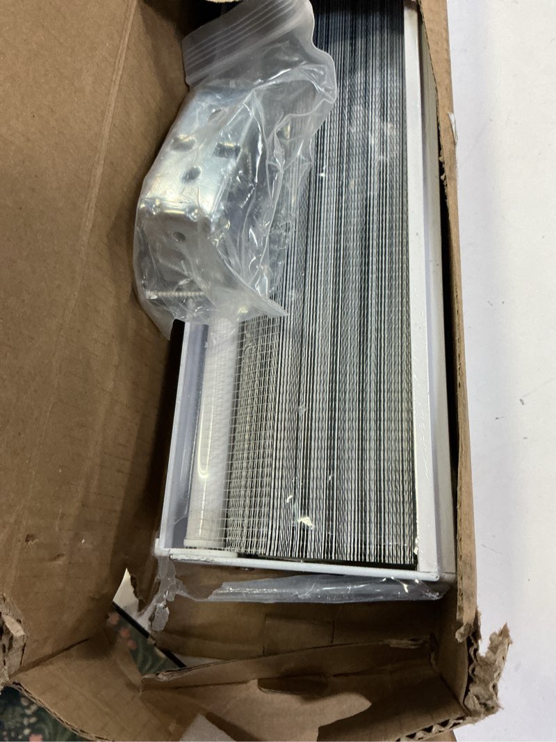 Condition photo showing Good Condition for cordless zebra blinds for indoor windows free-stop zebra shades dual layer light filtering sheer shades roller window blinds for home (30" w x 72" h, grey) 30"w x 72"h cordless grey