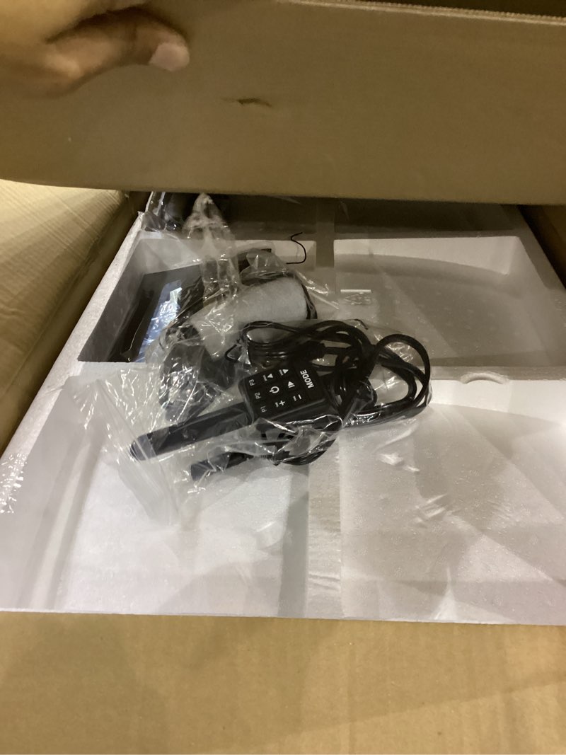 Condition photo showing As Is for MERACH Vibration Plate Exercise Machine, 3D & 4D Vibration Plate for Lymphatic Drainage Weight Loss with 2 Tension Ropes, Whole Body Vibration Platform for Women Men, Exercise Equipment for Home 4D-Blue