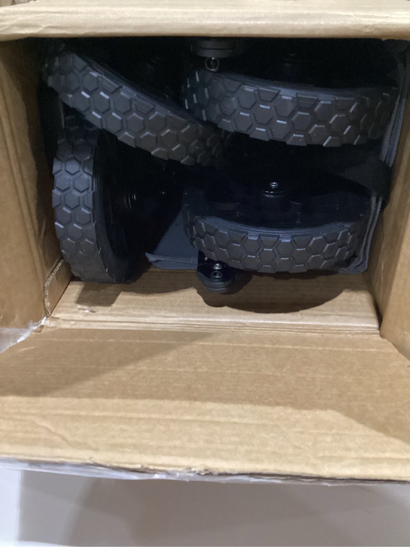 Condition photo showing Good Condition for Hikenture Collapsible Wagon - 330LBS Capacity, Extra Large Foldable Wagon with All-Terrain Wheels, Utility Beach Cart for Outdoor Garden Gray